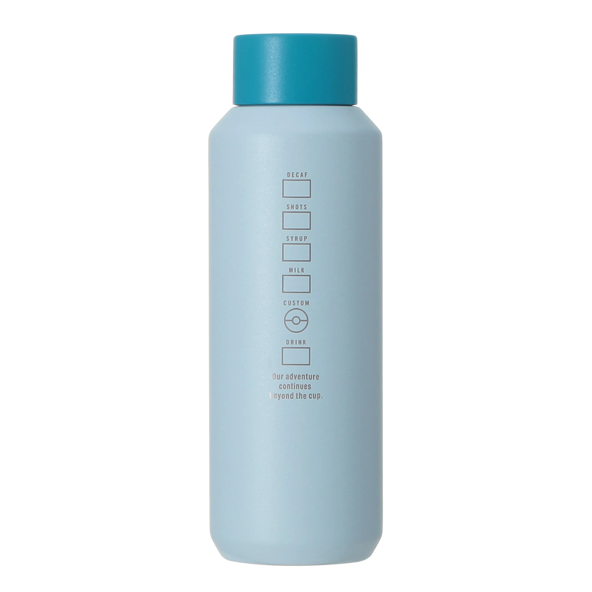 Pokémon + STARBUCKS Stainless Steel Bottle Squirtle 473ml - detail