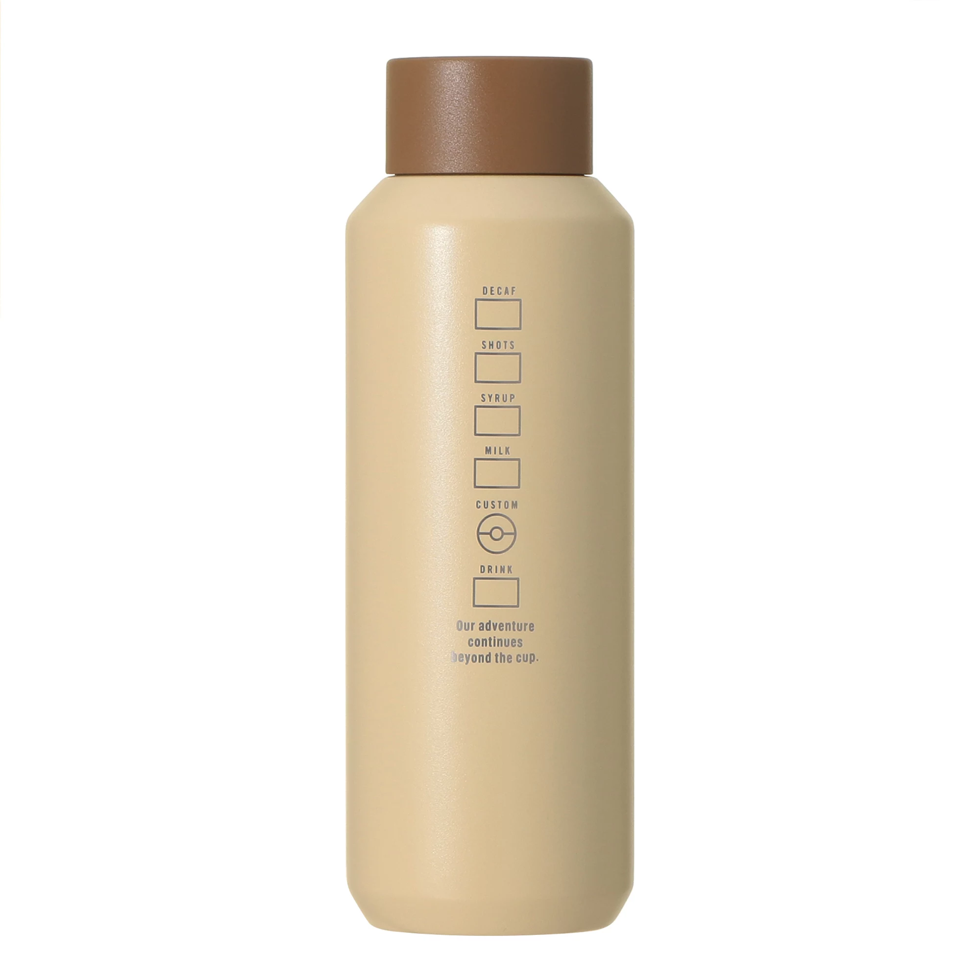 Pokémon + STARBUCKS Stainless Steel Bottle Eevee 473ml - detail