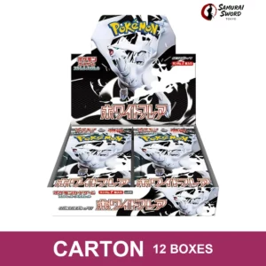 SV11W-White Flare Japanese Pokemon Booster Box - Carton