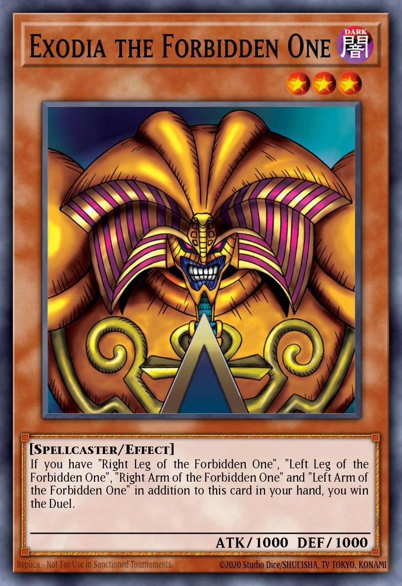 Exodia el Prohibido, un cuarto de siglo, secreto raro de ALIN Alliance Insight