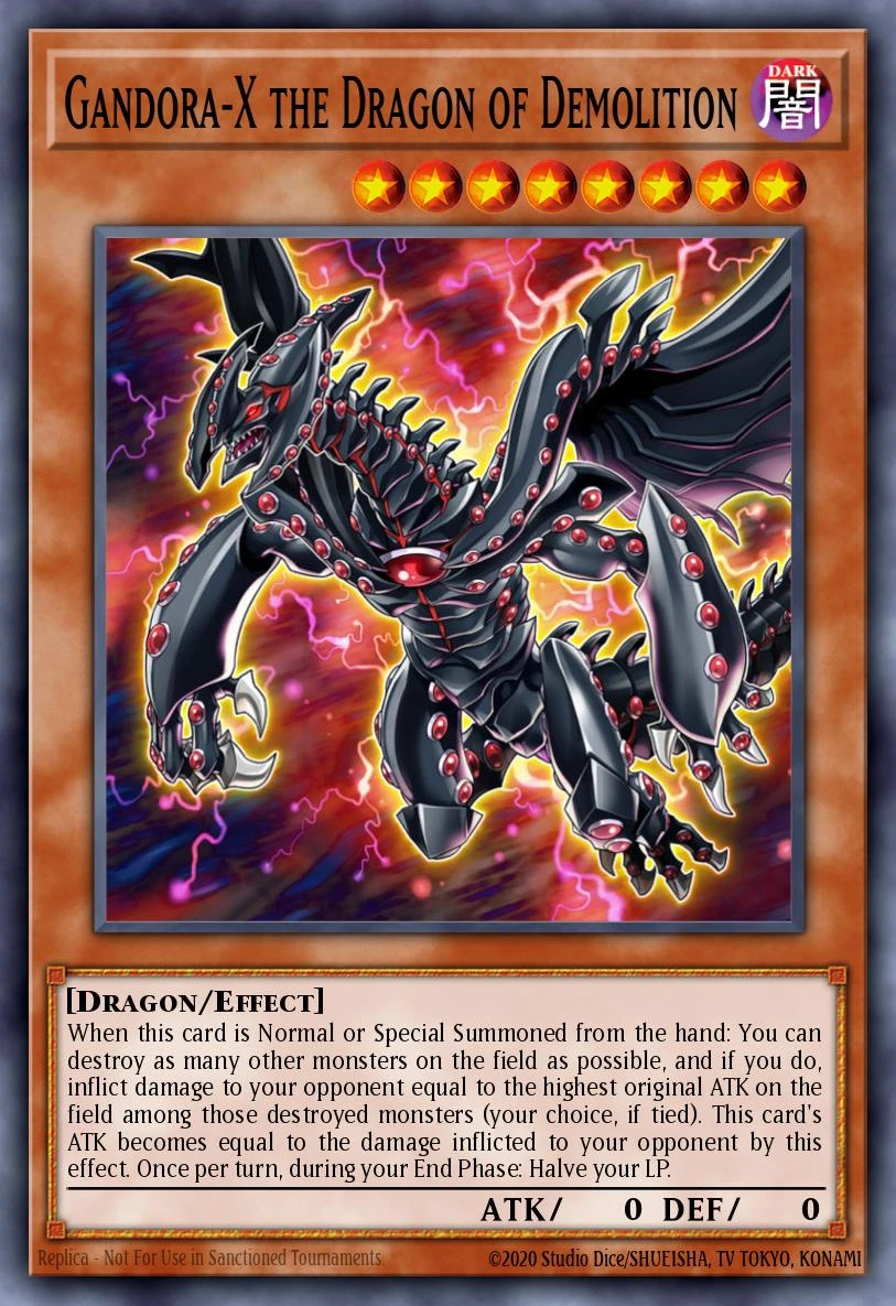 Gandora-X Ultra Rare from LEDE Legacy of Destruction