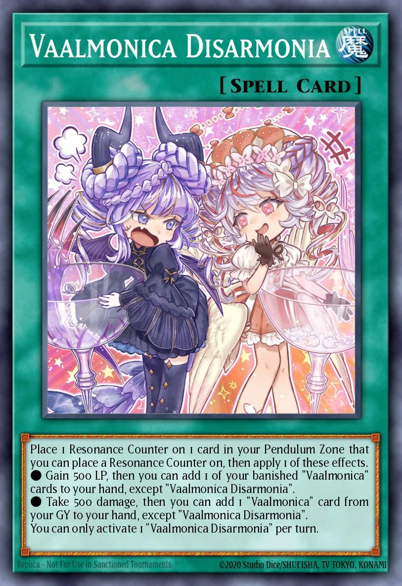 Vaalmonica Disarmonia Secret Rare from LEDE Legacy of Destruction