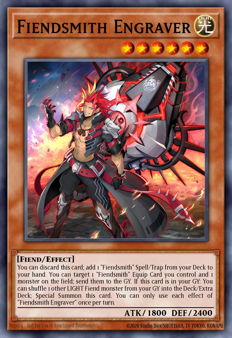 Fiendsmith Engraver Secret Rare from INFO Infinite Forbidden