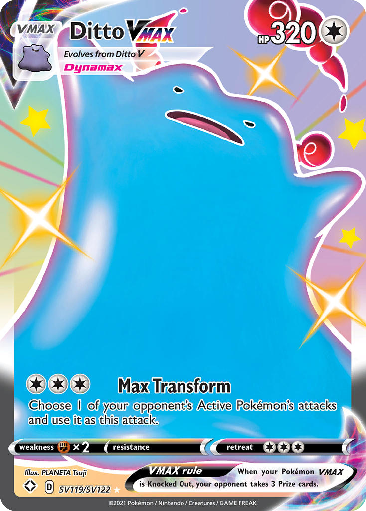 Ditto VMAX Shiny da S4A Shiny Star V