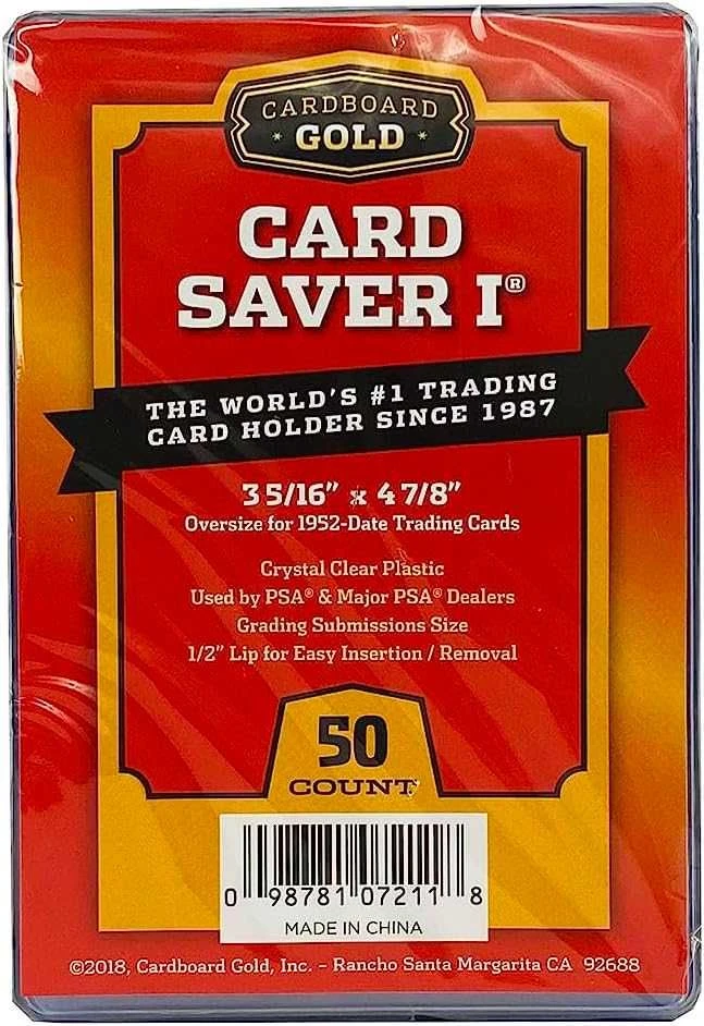 Custodia semirigida Card Saver I e penny sleeve per l'invio di gradazione a PSA