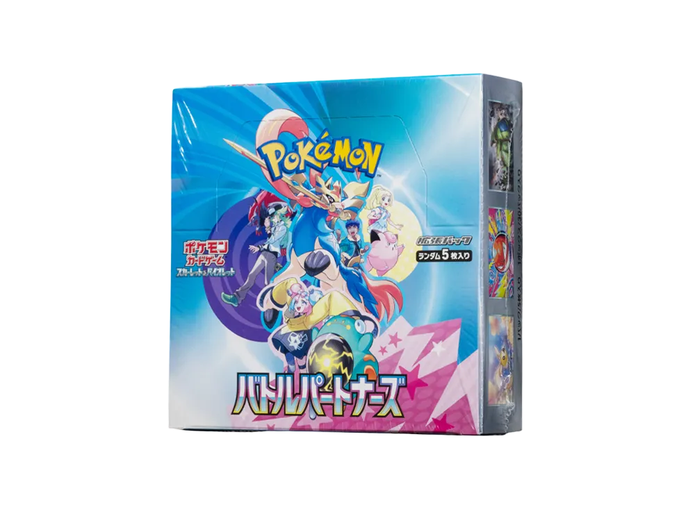 Pokemon SV9 Battle Partners Japanese booster box sealed