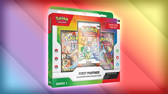 Pokemon First Partner Illustration Collection Series 1 2026 with Kanto Sinnoh and Alola starter promo cards