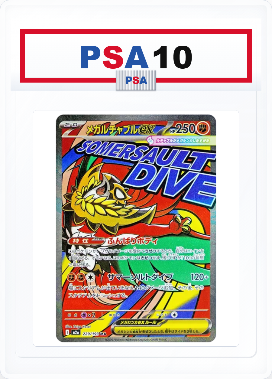 PSA10 MEGA Hawlucha ex MA 229/193
