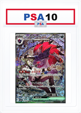 PSA10 N's Zoroark ex 242/193 SAR