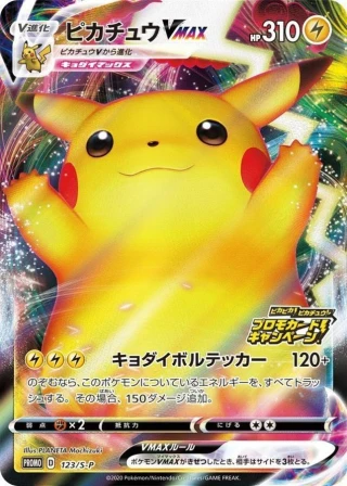 PSA10 Pikachu VMAX 123/S-P PROMO
