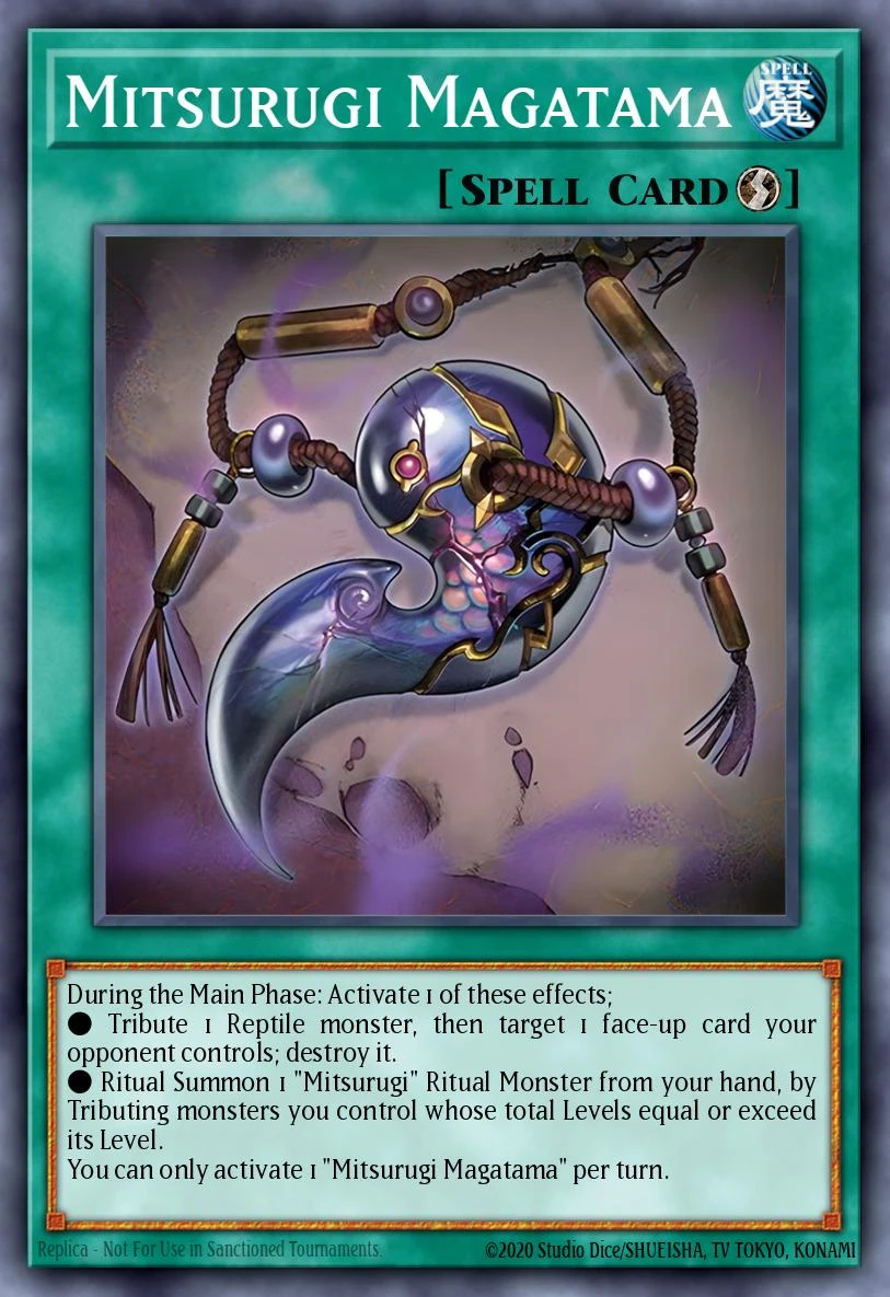 Mitsurugi Magatama ALIN-JP094 - Alliance Insight Yu-Gi-Oh Card Japanese