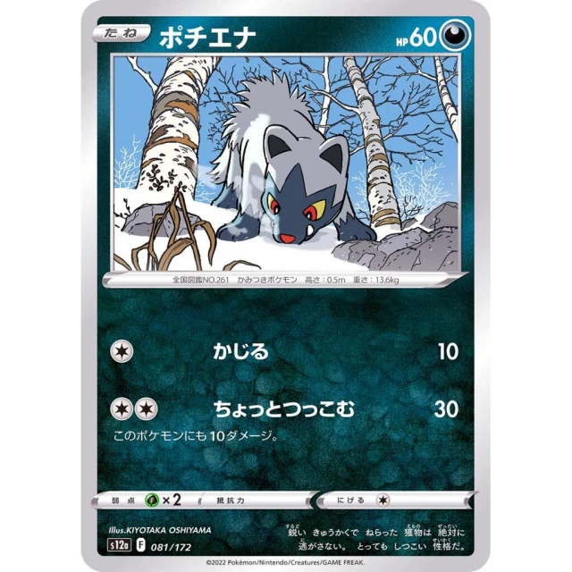 Poochyena #81 - VSTAR Universe S12A Pokemon Card Japanese