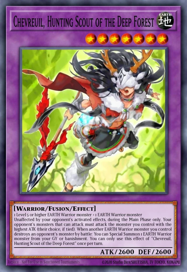 Chevreuil, Hunting Scout of the Deep Forest DOOD-JP085 - Doom of Dimensions Yu-Gi-Oh Card Japanese