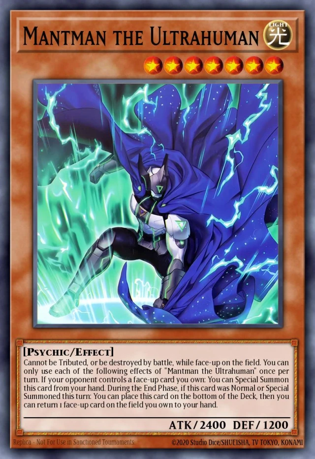 Mantman the Ultrahuman ROTA-JP084 - Rage of the Abyss Yu-Gi-Oh Card Japanese
