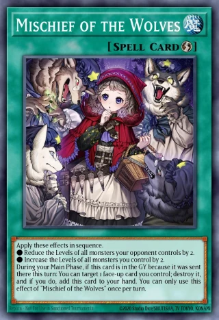 Mischief of the Wolves BPRO-JP083 - Burst Protocol Yu-Gi-Oh Card Japanese