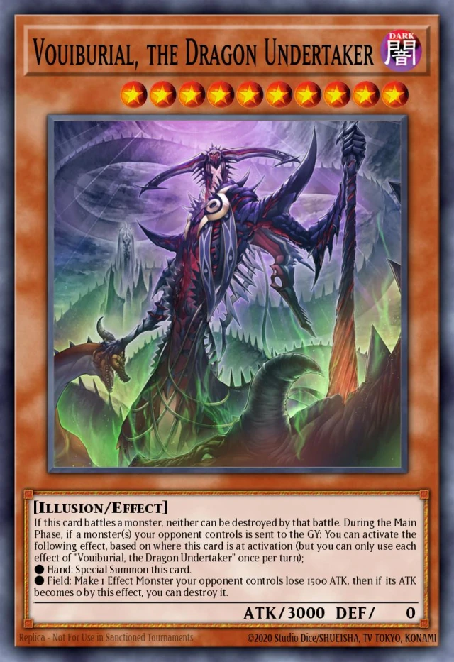 Vouiburial, the Dragon Undertaker LEDE-JP087 - Legacy of Destruction Yu-Gi-Oh Card Japanese