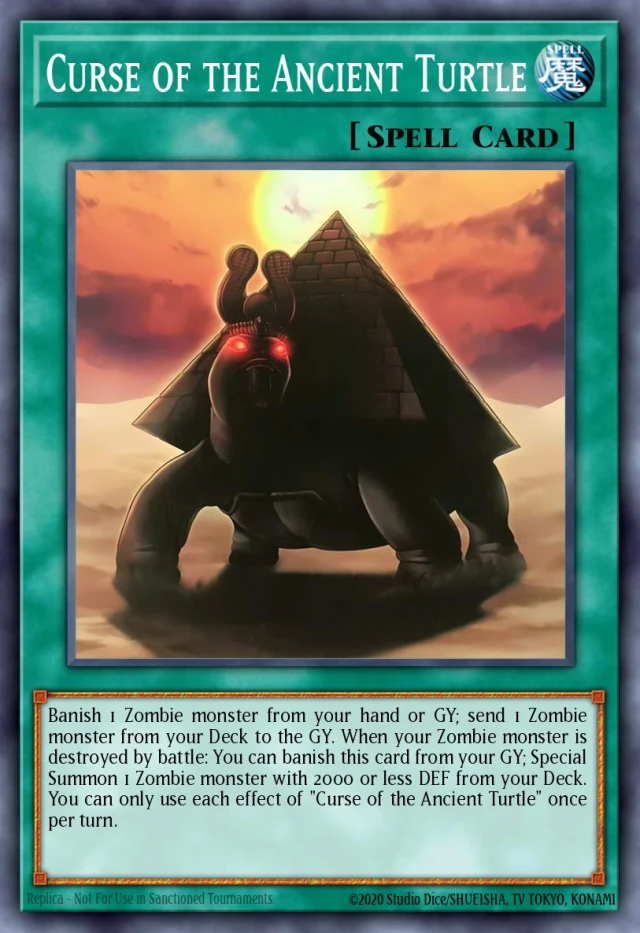 Curse of the Ancient Turtle SUDA-JP083 - Supreme Darkness Yu-Gi-Oh Card Japanese