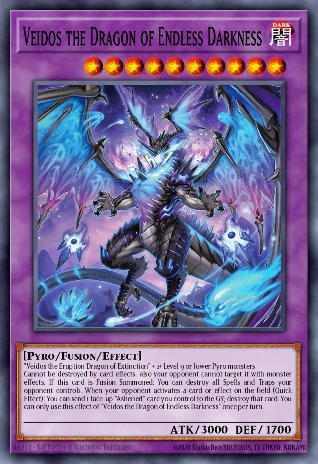 Veidos the Dragon of Endless Darkness LEDE-JP092 - Legacy of Destruction Yu-Gi-Oh Card Japanese