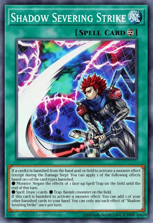 Shadow Severing Strike SUDA-JP085 - Supreme Darkness Yu-Gi-Oh Card Japanese
