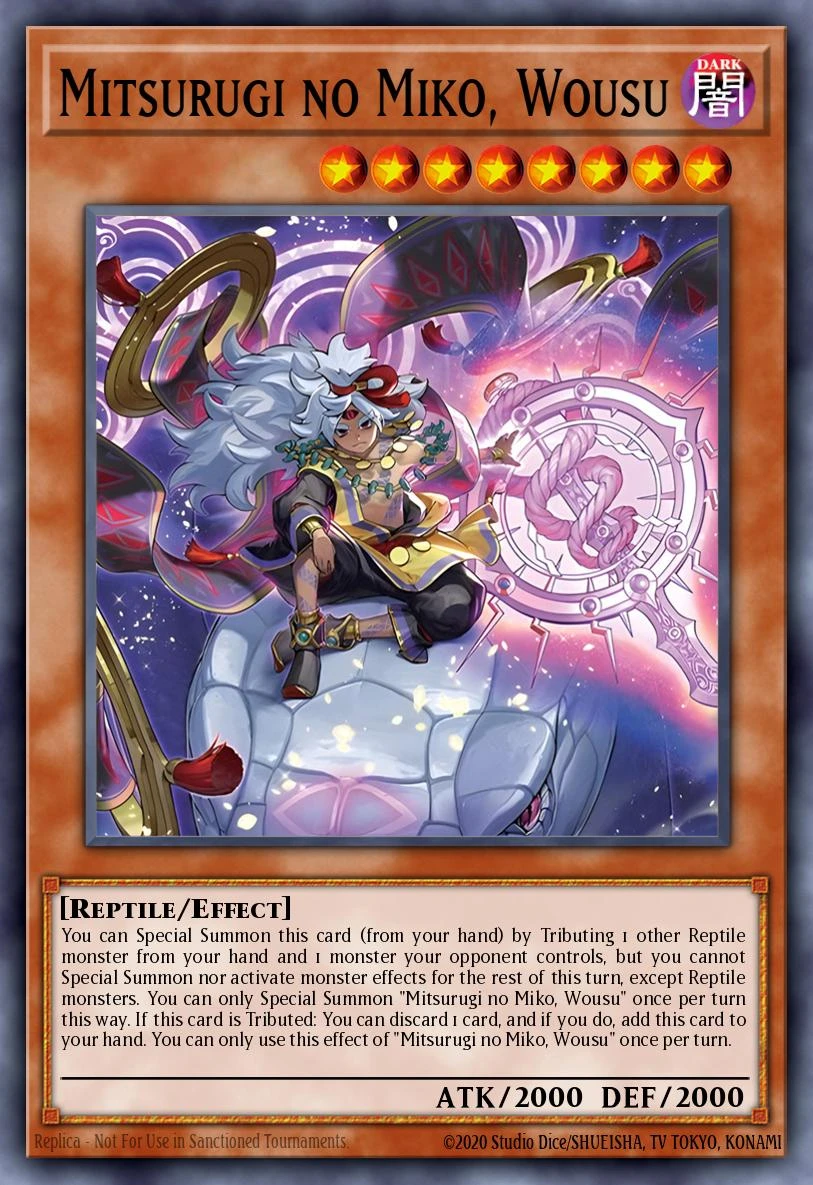 Mitsurugi no Miko, Wousu ALIN-JP091 - Alliance Insight Yu-Gi-Oh Card Japanese
