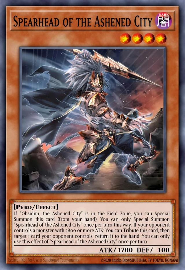 Spearhead of the Ashened City LEDE-JP091 - Legacy of Destruction Yu-Gi-Oh Card Japanese
