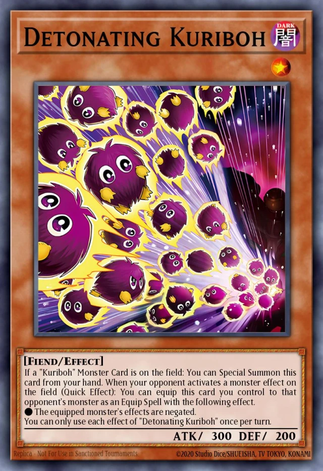 Detonating Kuriboh SUDA-JP097 - Supreme Darkness Yu-Gi-Oh Card Japanese