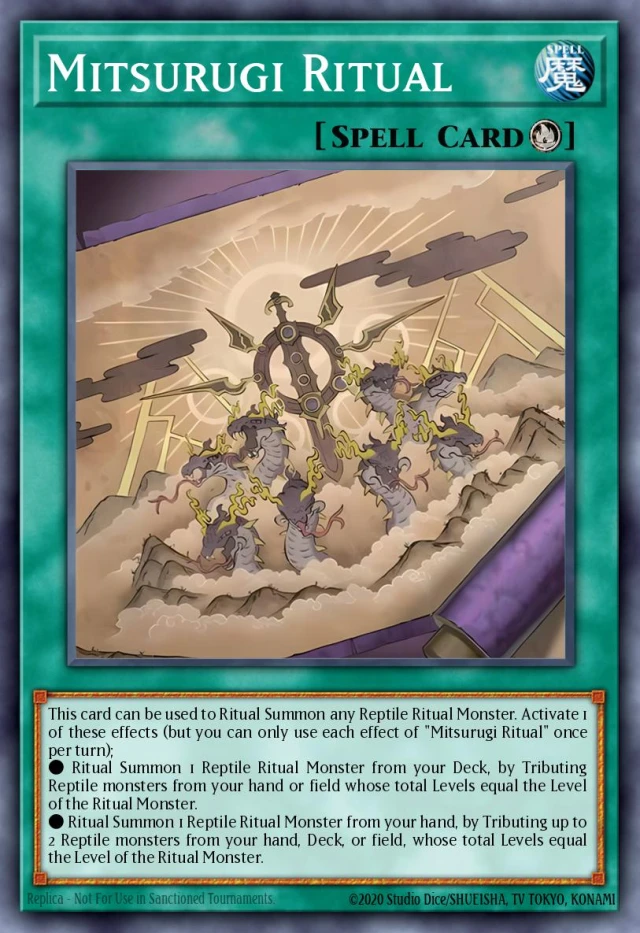 Mitsurugi Ritual SUDA-JP095 - Supreme Darkness Yu-Gi-Oh Card Japanese
