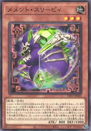 Mementotlan Shleepy INFO-JP020 - Infinite Forbidden Yu-Gi-Oh Card Japanese