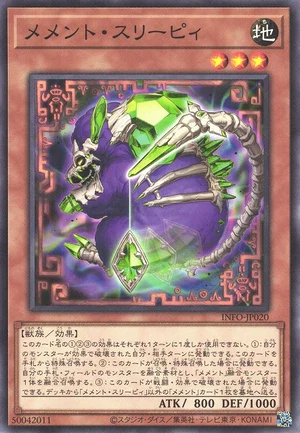 Mementotlan Shleepy INFO-JP020 - Infinite Forbidden Yu-Gi-Oh Card Japanese