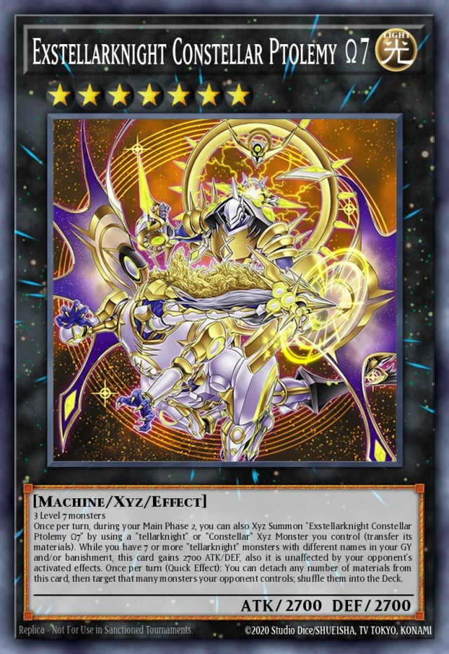 Exstellarknight Constellar Ptolemy Ω7 TW03-JP042 - Terminal World 3 Yu-Gi-Oh Card Japanese