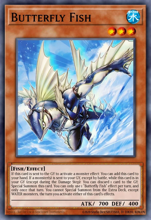 Butterfly Fish ROTA-JP088 - Rage of the Abyss Yu-Gi-Oh Card Japanese