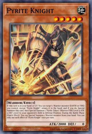 Pyrite Knight LEDE-JP081 - Legacy of Destruction Yu-Gi-Oh Card Japanese