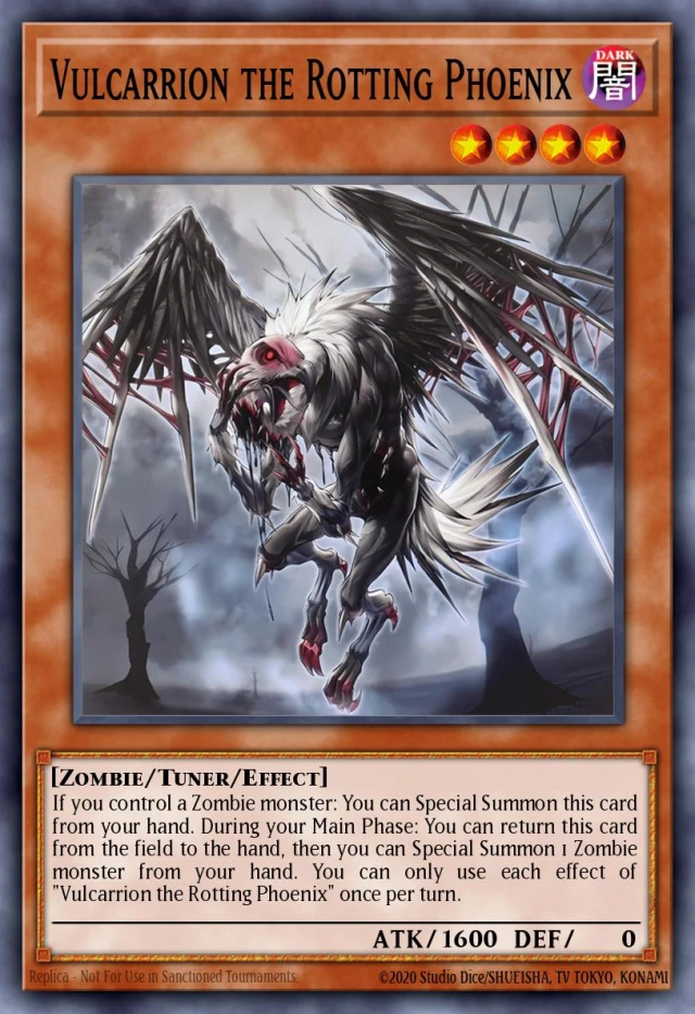 Vulcarrion the Rotting Phoenix SUDA-JP082 - Supreme Darkness Yu-Gi-Oh Card Japanese