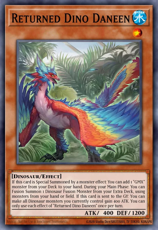Returned Dino Daneen BPRO-JP093 - Burst Protocol Yu-Gi-Oh Card Japanese