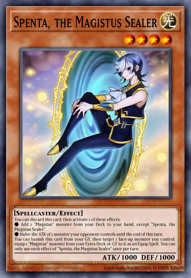 Spenta, the Magistus Sealer BPRO-JP098 - Burst Protocol Yu-Gi-Oh Card Japanese