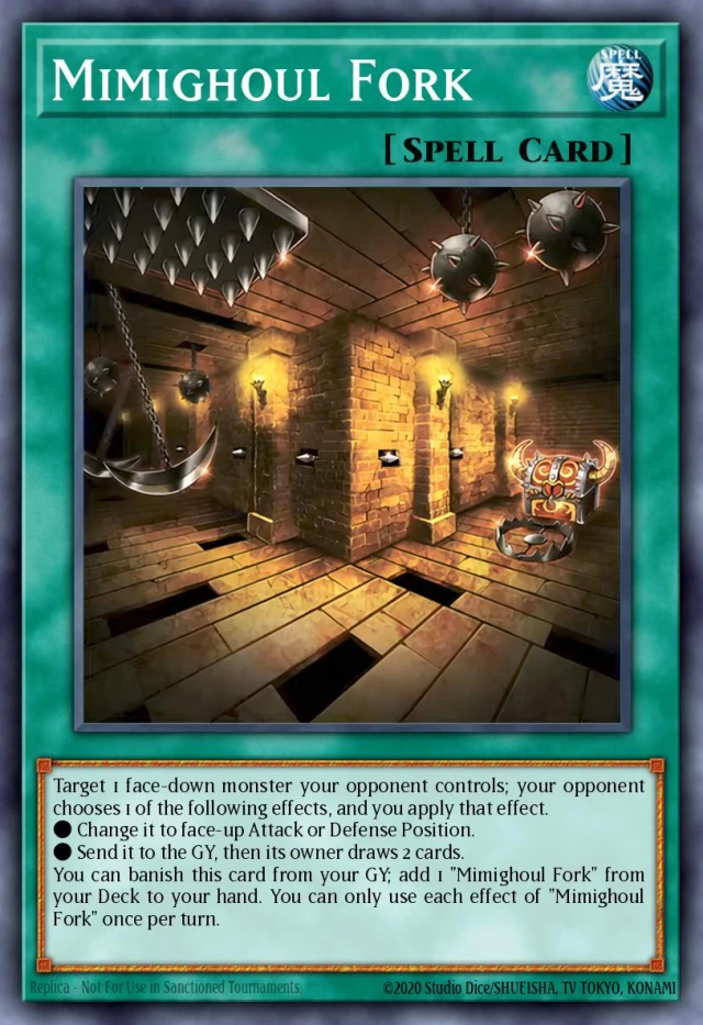 Mimighoul Fork ROTA-JP095 - Rage of the Abyss Yu-Gi-Oh Card Japanese