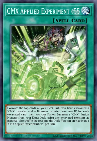 GMX Applied Experiment #55 BPRO-JP096 - Burst Protocol Yu-Gi-Oh Card Japanese