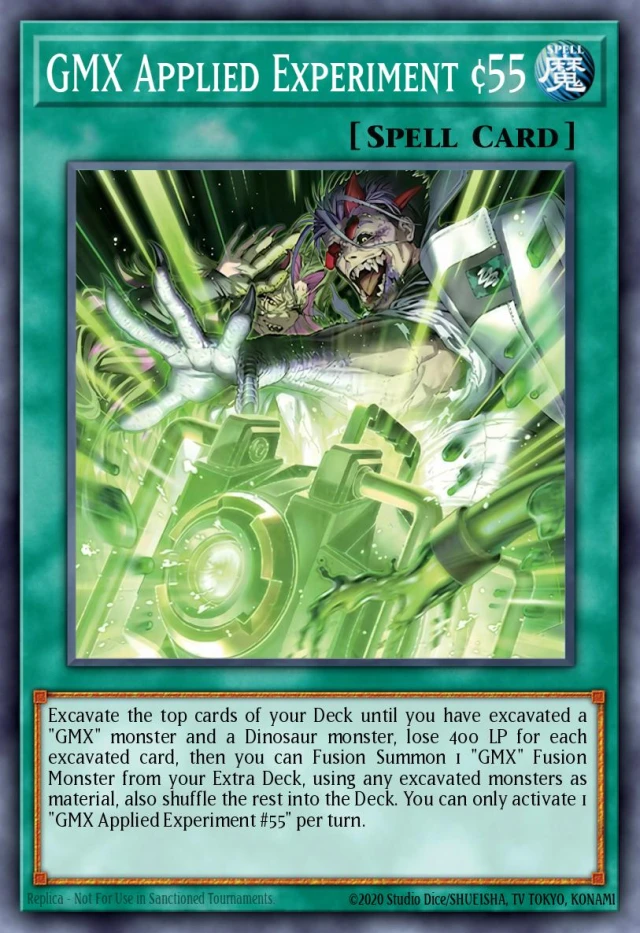 GMX Applied Experiment #55 BPRO-JP096 - Burst Protocol Yu-Gi-Oh Card Japanese