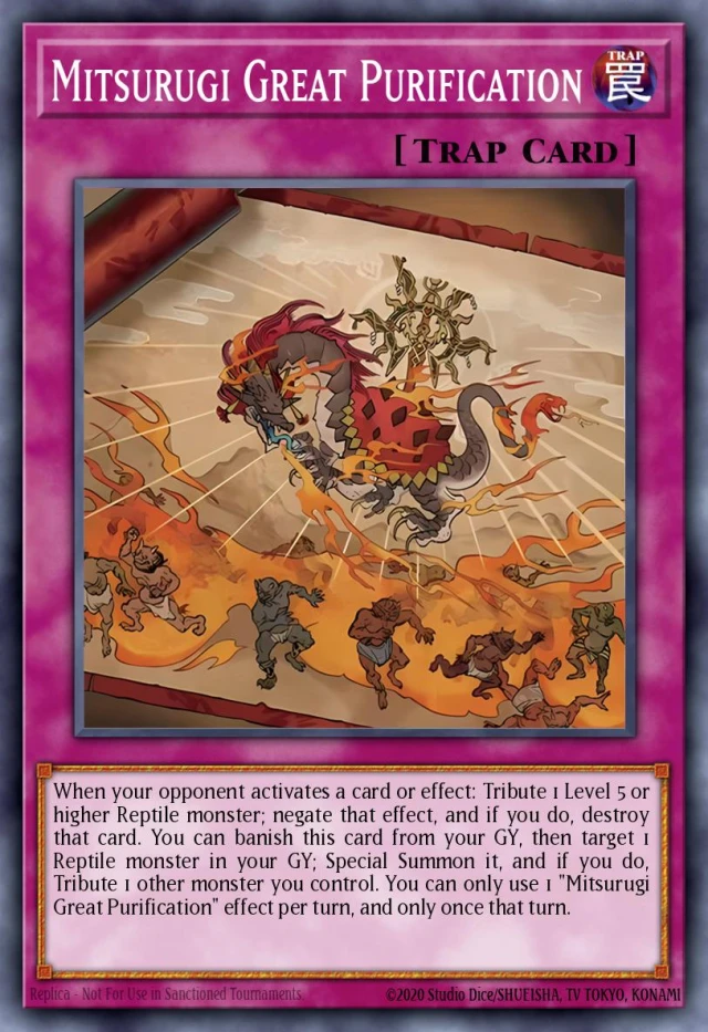 Mitsurugi Great Purification SUDA-JP096 - Supreme Darkness Yu-Gi-Oh Card Japanese