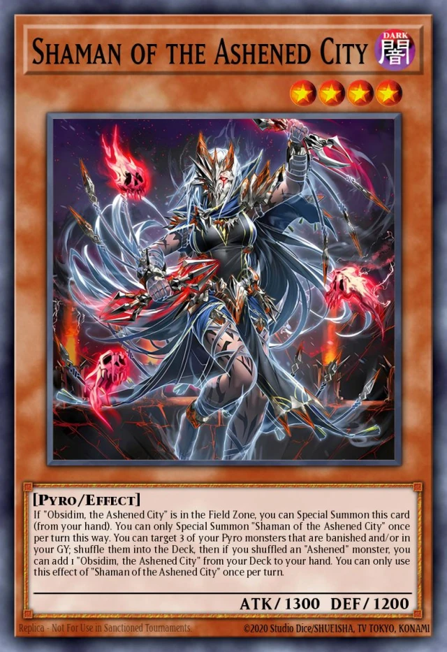 Shaman of the Ashened City LEDE-JP090 - Legacy of Destruction Yu-Gi-Oh Card Japanese