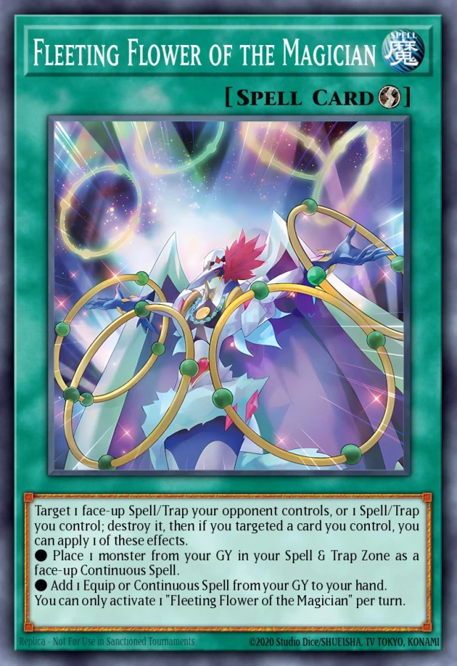 Fleeting Flower of the Magician DOOD-JP089 - Doom of Dimensions Yu-Gi-Oh Card Japanese