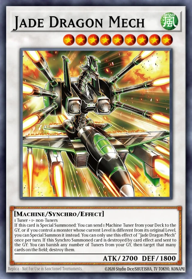 Jade Dragon Mech BPRO-JP082 - Burst Protocol Yu-Gi-Oh Card Japanese