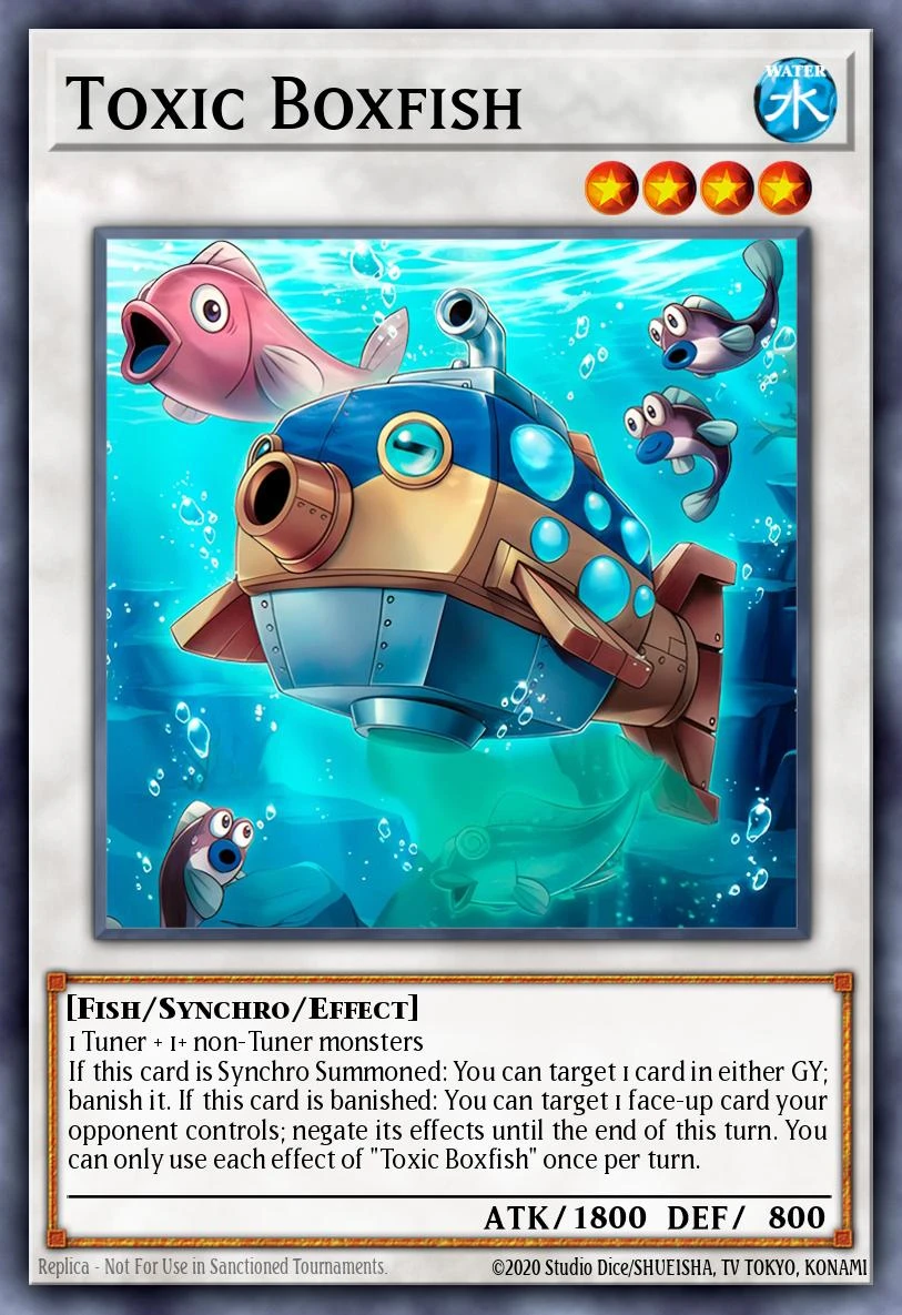 Toxic Boxfish ALIN-JP085 - Alliance Insight Yu-Gi-Oh Card Japanese