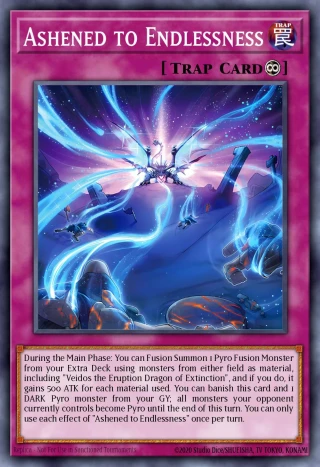 Ashened to Endlessness LEDE-JP096 - Legacy of Destruction Yu-Gi-Oh Card Japanese