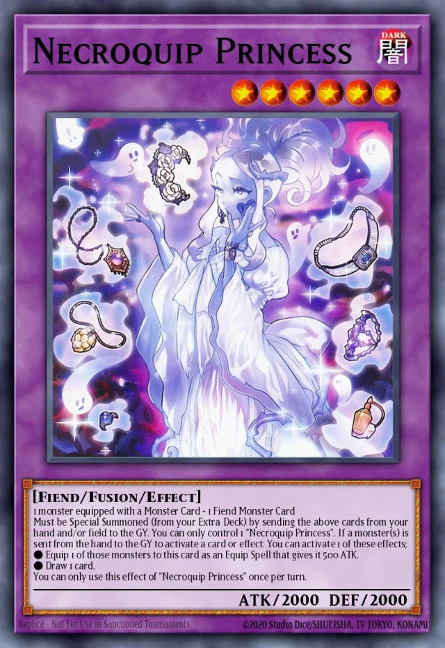 Necroquip Princess INFO-JP085 - Infinite Forbidden Yu-Gi-Oh Card Japanese