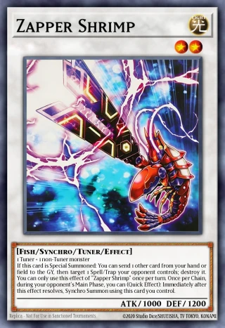Zapper Shrimp INFO-JP088 - Infinite Forbidden Yu-Gi-Oh Card Japanese