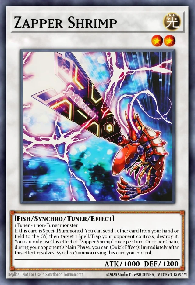 Zapper Shrimp INFO-JP088 - Infinite Forbidden Yu-Gi-Oh Card Japanese