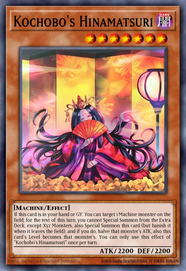 Kochobo's Hinamatsuri INFO-JP087 - Infinite Forbidden Yu-Gi-Oh Card Japanese