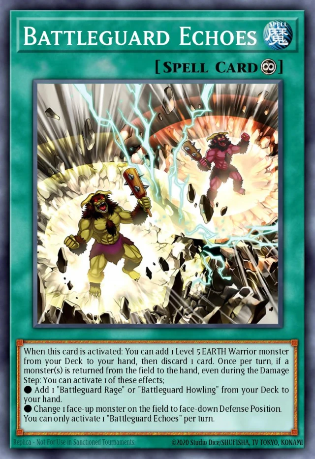 Battleguard Echoes LEDE-JP082 - Legacy of Destruction Yu-Gi-Oh Card Japanese