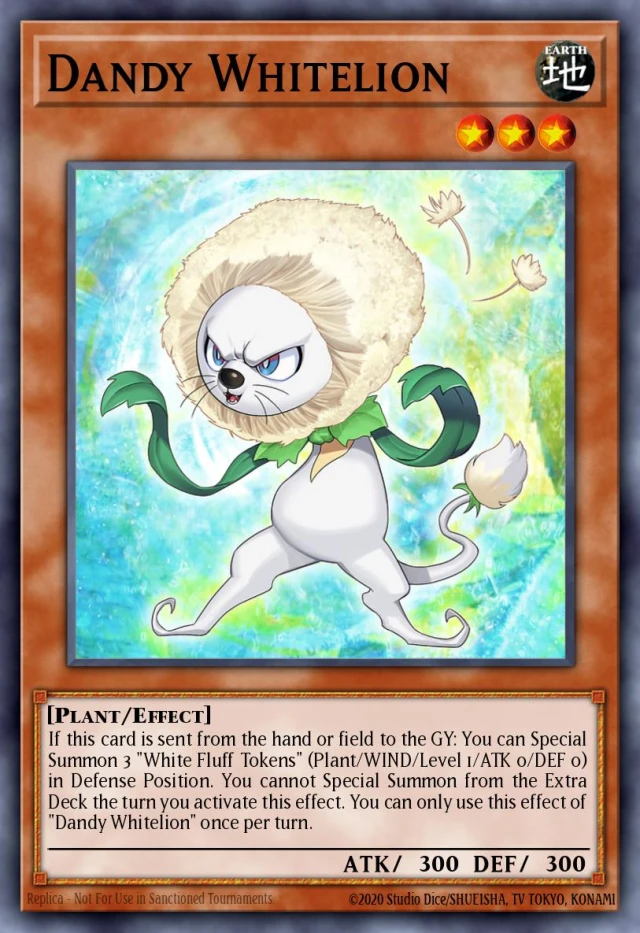 Dandy Whitelion LEDE-JP097 - Legacy of Destruction Yu-Gi-Oh Card Japanese